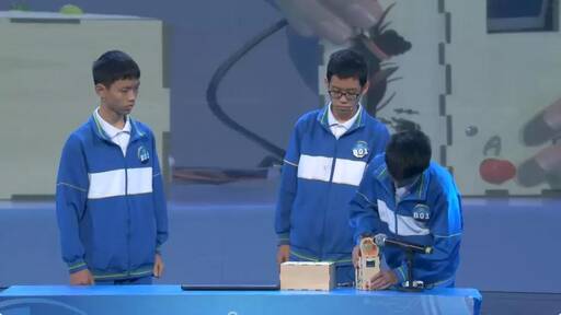 中學組選手展示作品功能