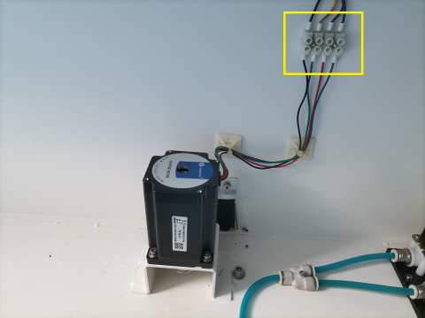 Z軸電機接線端子松動