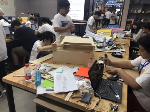 創客馬拉松挑戰賽現場