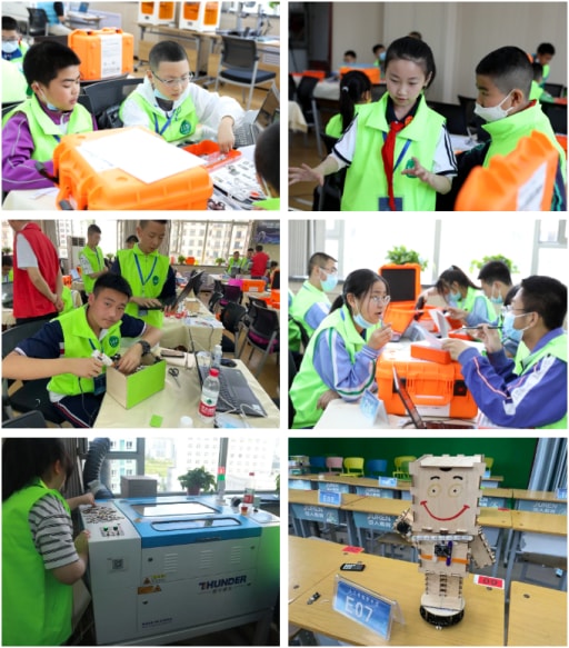 雷宇助力第二屆天水市“浪潮杯”創客編程人工智能暨智能機器人大賽