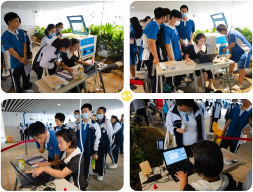 雷宇助力中國科學院深圳理工大學附屬實驗高級中學第二屆科技節活動完美收官！