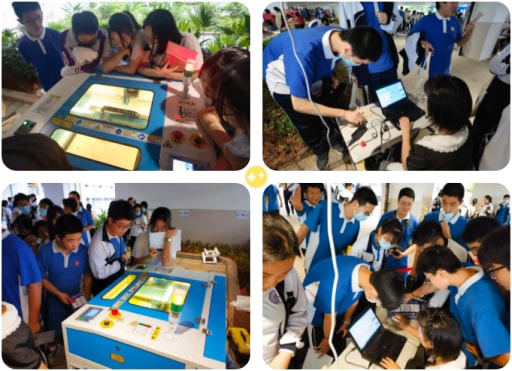 雷宇助力中國科學院深圳理工大學附屬實驗高級中學第二屆科技節活動完美收官！