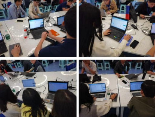 現場各位老師對LaserMaker建模與激光切割機實操都非常感興趣